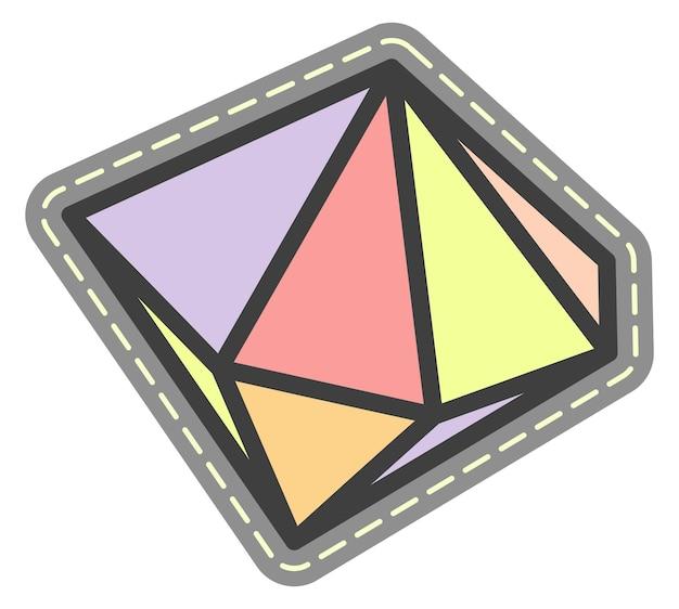 What does a diamond patch mean? 