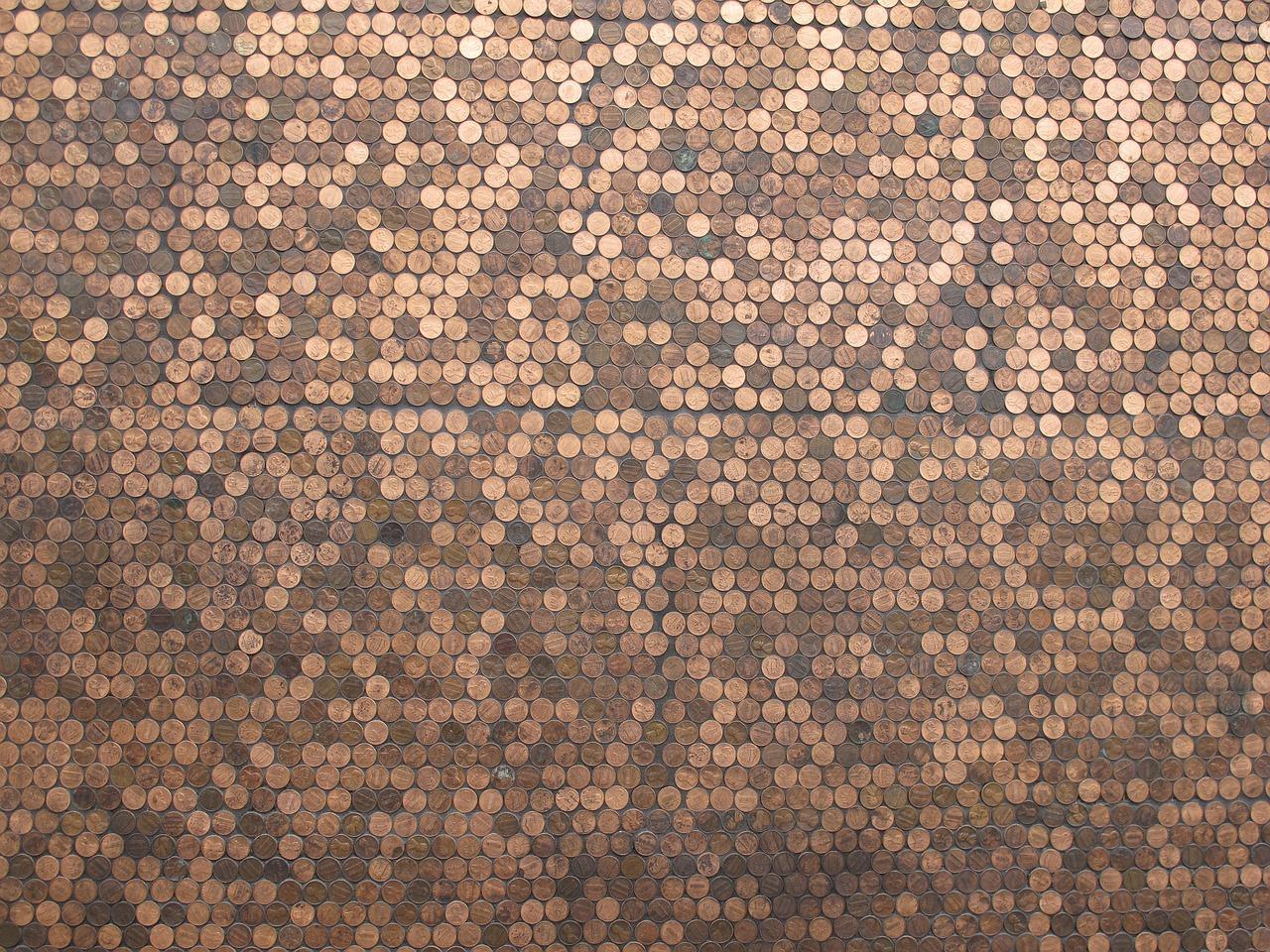 What does a million dollars look like in pennies? 
