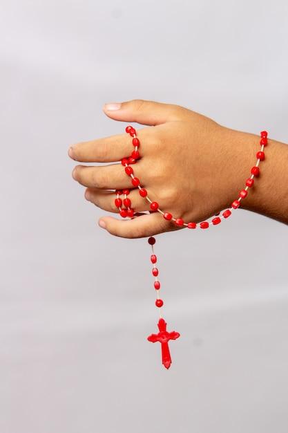 What does a red Rosary mean 