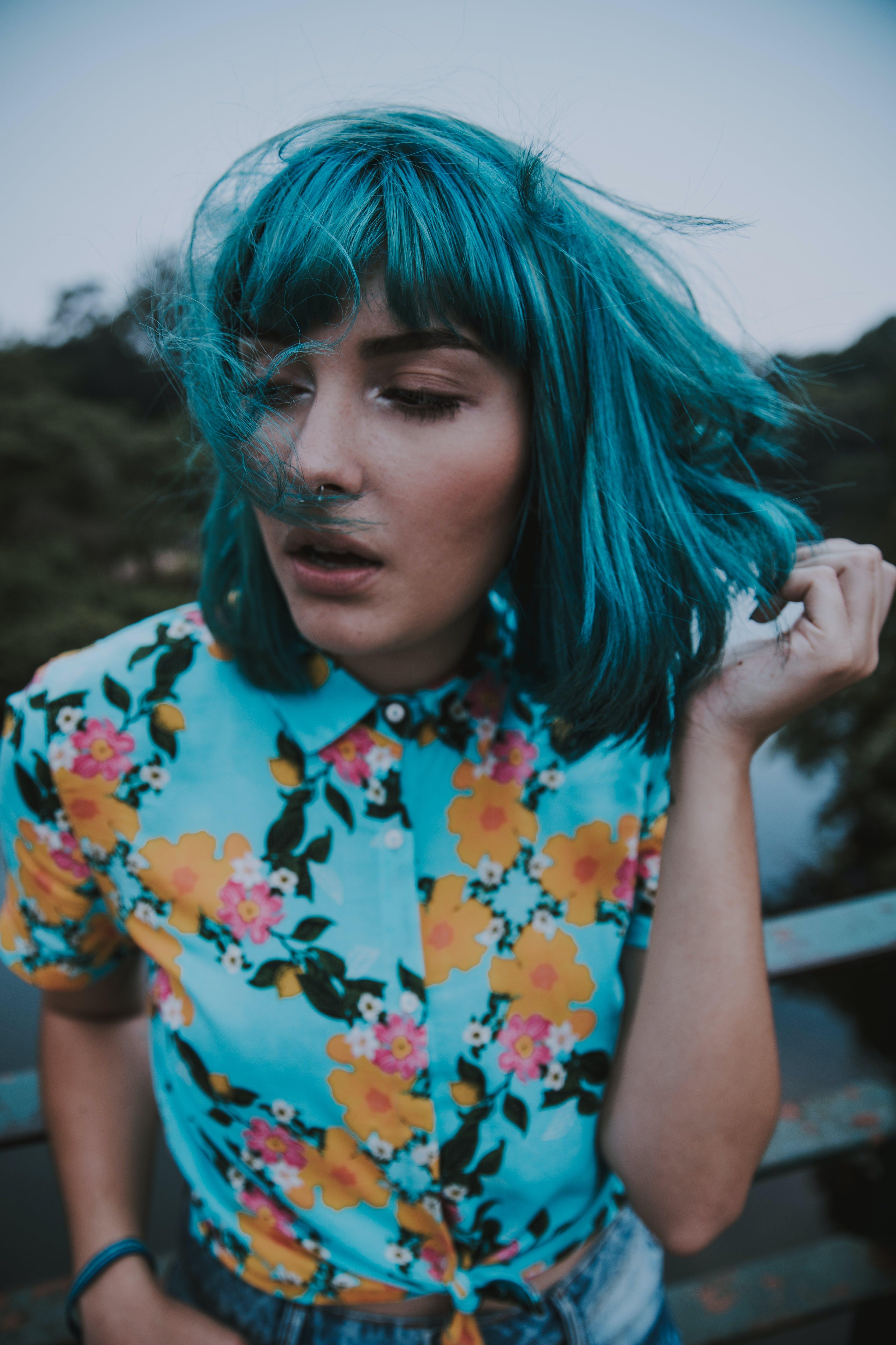 What Does Blue Hair Mean On A Woman Hairstyles