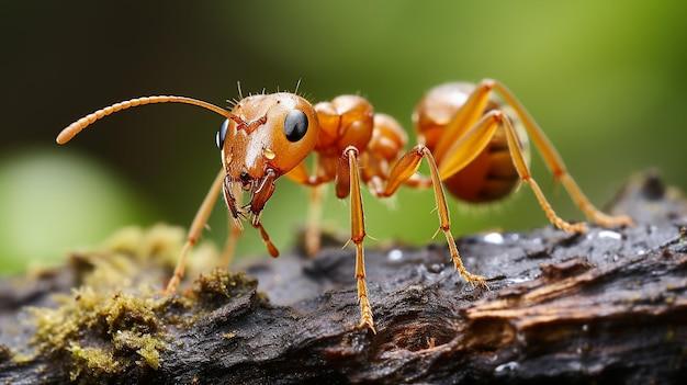 What does Peroxide do to ants? 