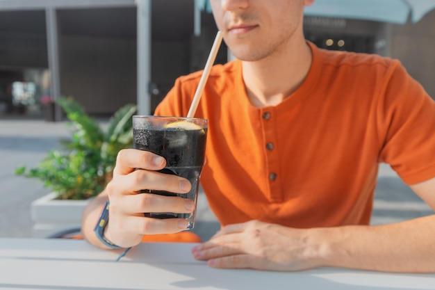 What drink is advertised on Yellowstone? 