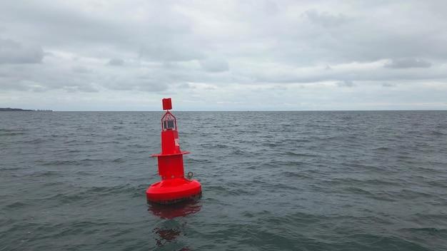 What is a red nun buoy 