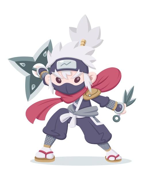 What is Kakashi's weapon? 