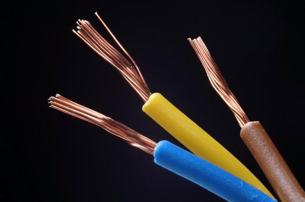 What is the blue and brown wire? 