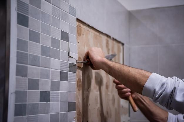 What is the easiest tile to install? 