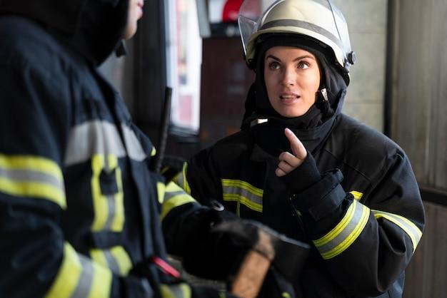 What kind of woman do firefighters like 