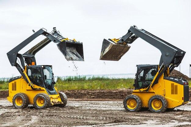 Where are Bobcat skid steers made? 