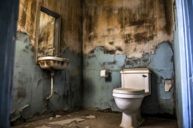 Where do you poop when toilet is broken? 