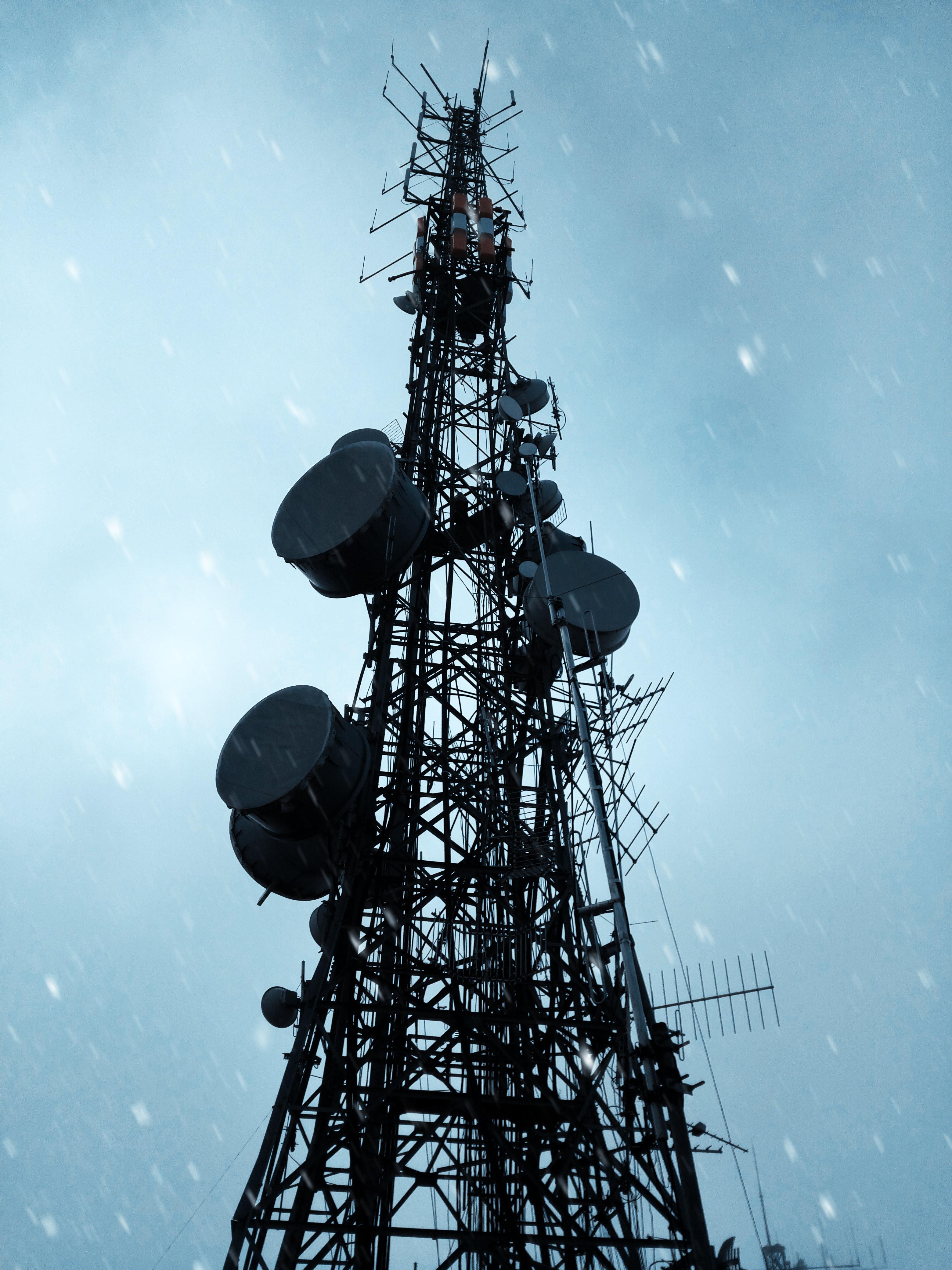 Which cell phone company has the most towers? 