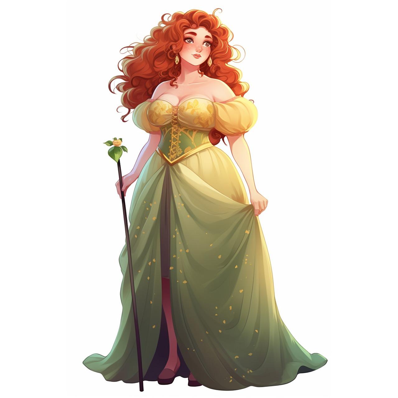 Who does Merida end up with 