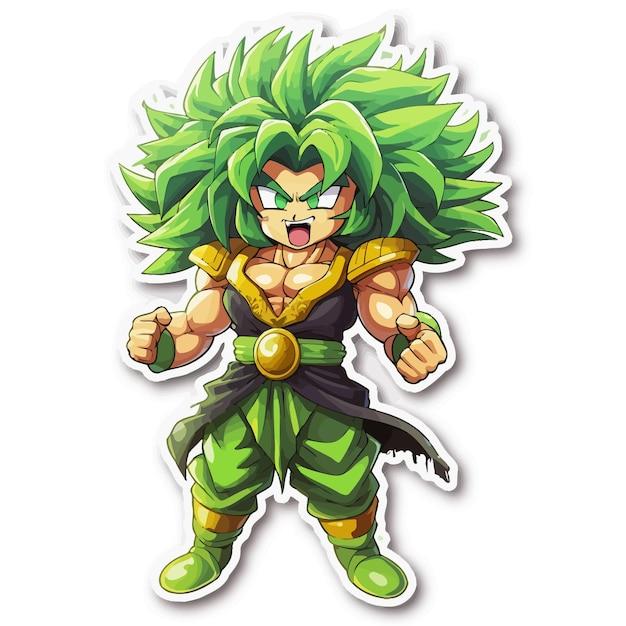 Who is Broly's daughter? 