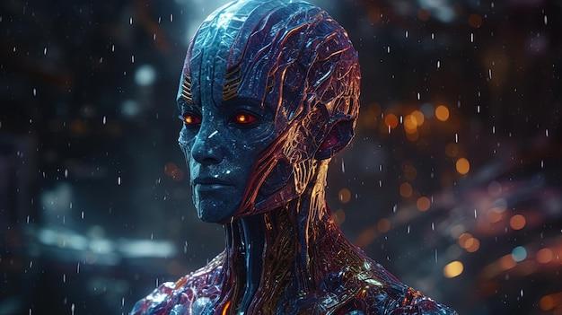 Who is the blue guy in Guardians of the Galaxy 2 