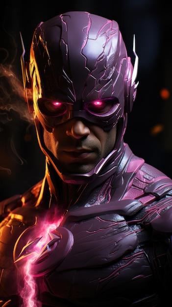 Who is the purple speedster in Flash? 
