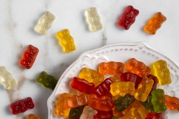 Why do gummy bears have an A on their belly 