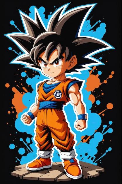 Why does Kid Goku have a tail 