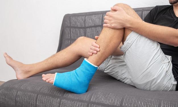 Why does my broken ankle hurt more at night? 