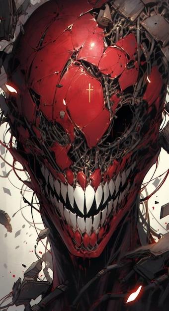 Why was Venom afraid of red symbiote 