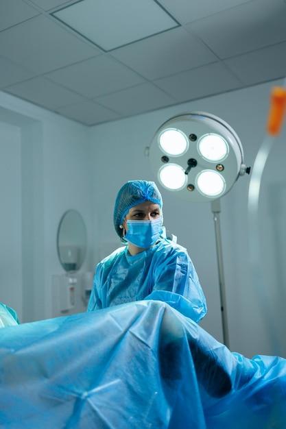 Can you wear a pad during surgery 