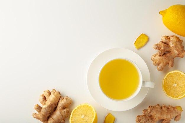 When is the best time to drink ginger lemon tea 