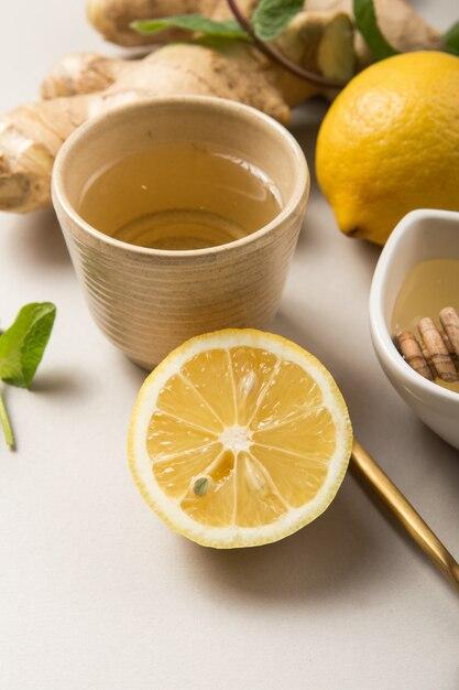 When is the best time to drink ginger lemon tea 