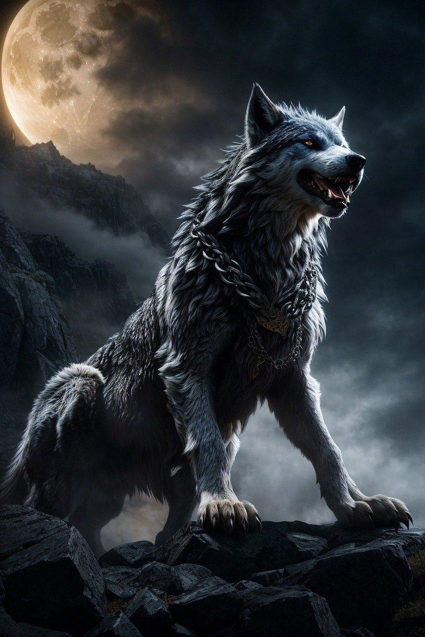 How big is Fenrir the wolf 