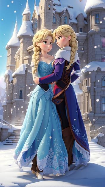 How old is Elsa and Anna 