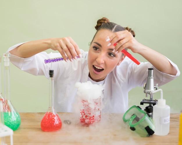 How can scientist use their knowledge of chemical reactions 