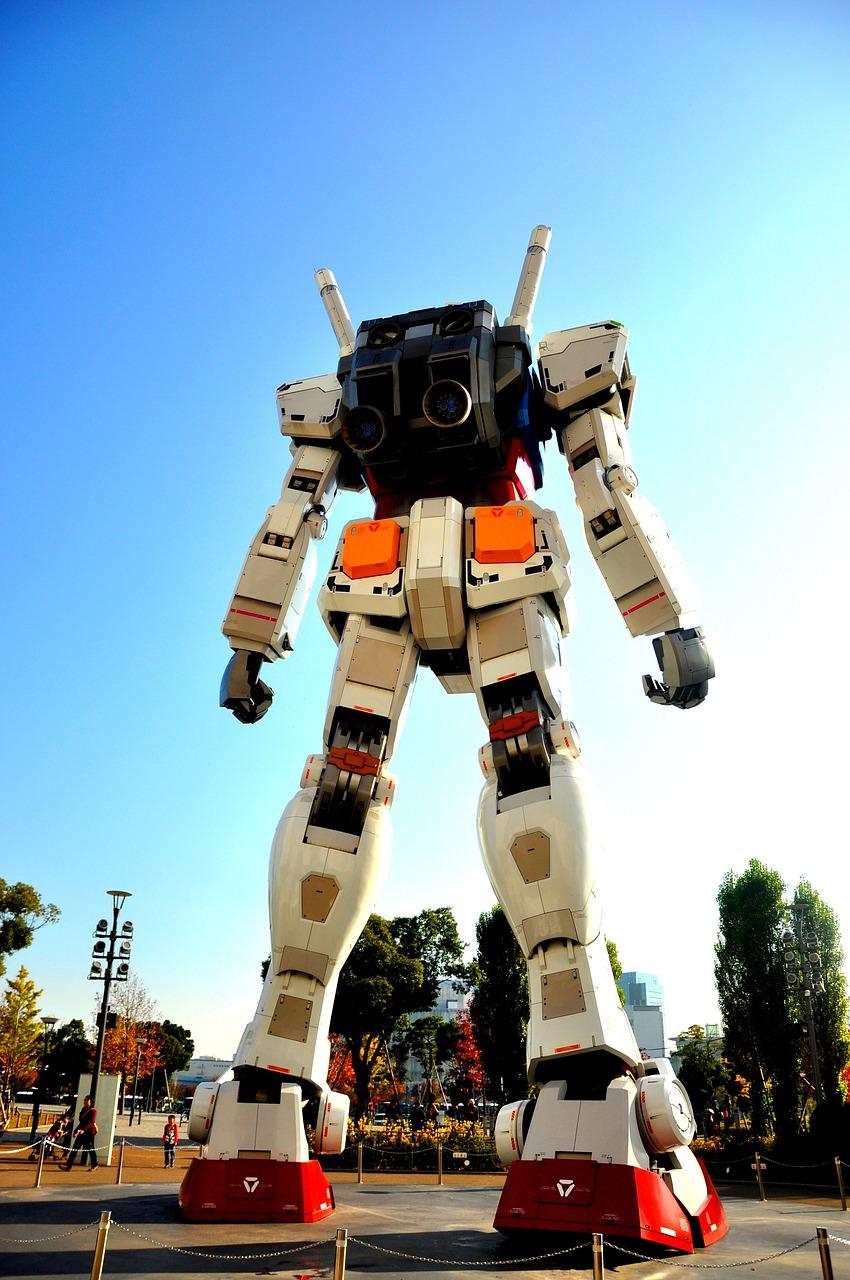 How tall is a real Gundam 