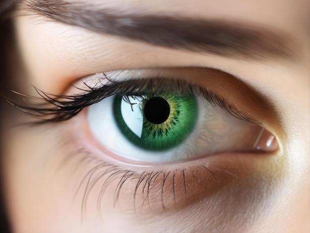 How rare are emerald green eyes 