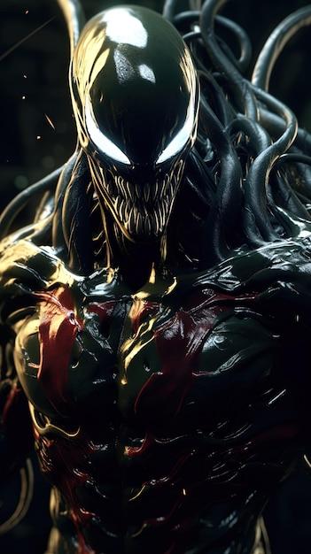 What are Venom's colors 