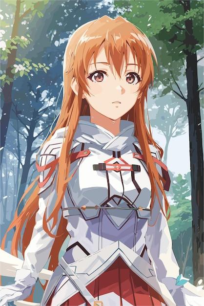 What color is Asuna's hair 