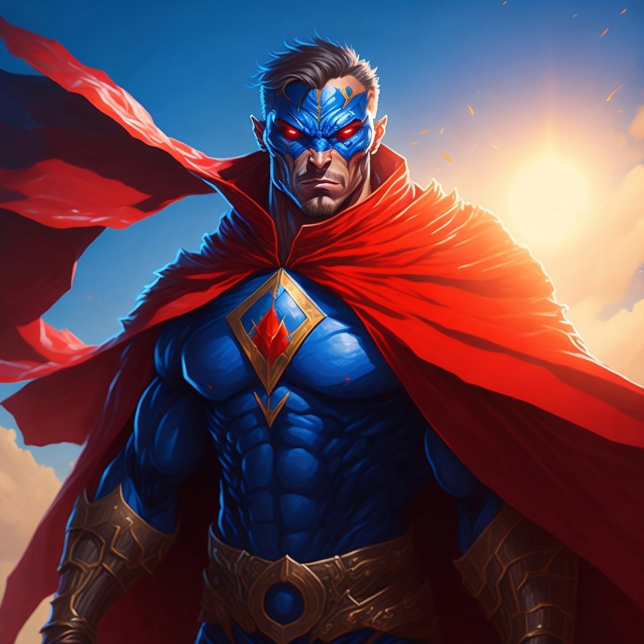 What does a blue sun do to Superman 