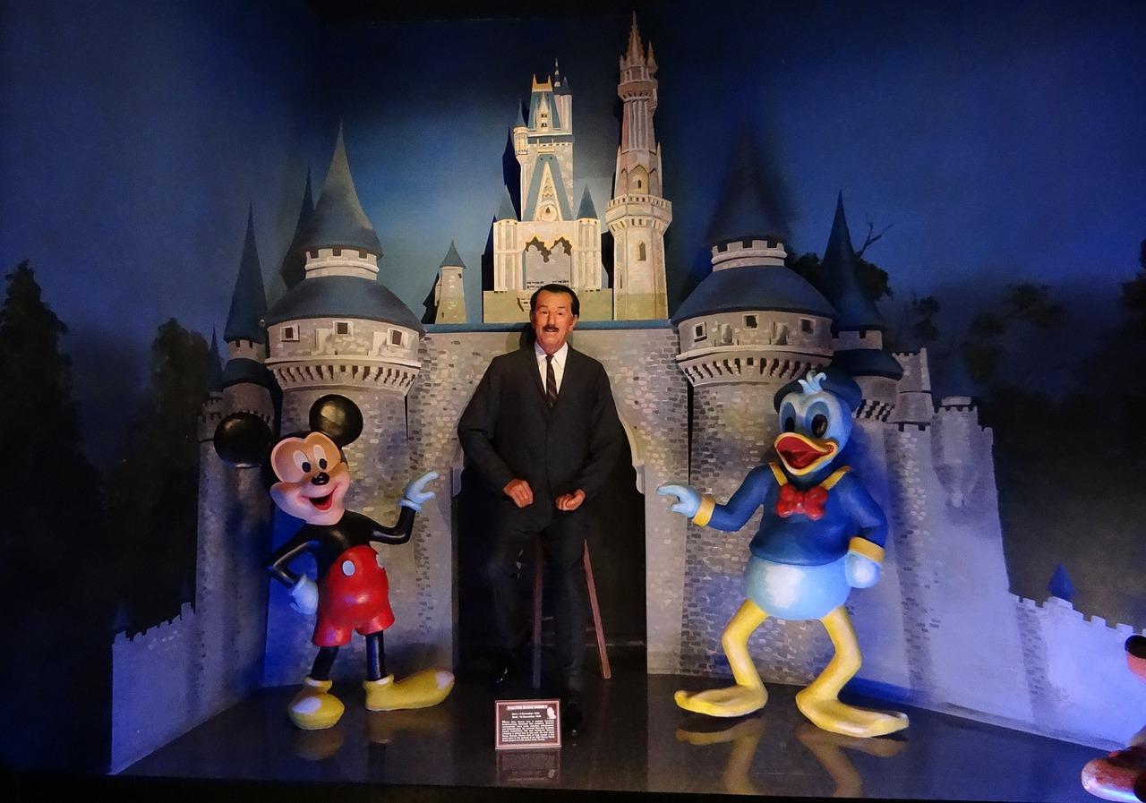 What was Walt Disney scared of 