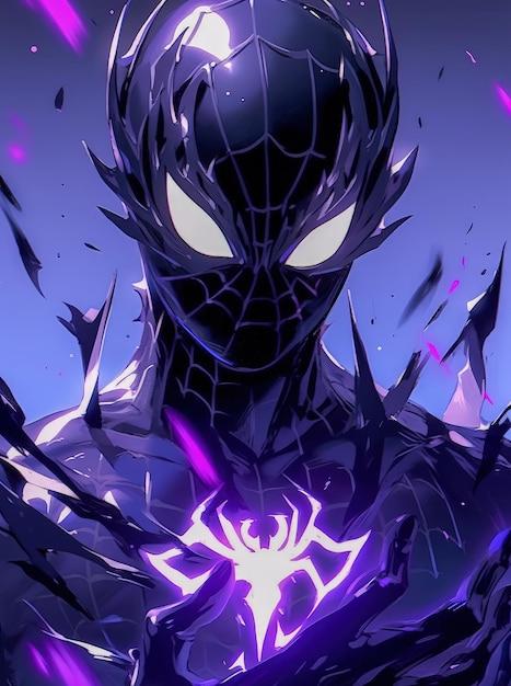 Who is the purple symbiote 