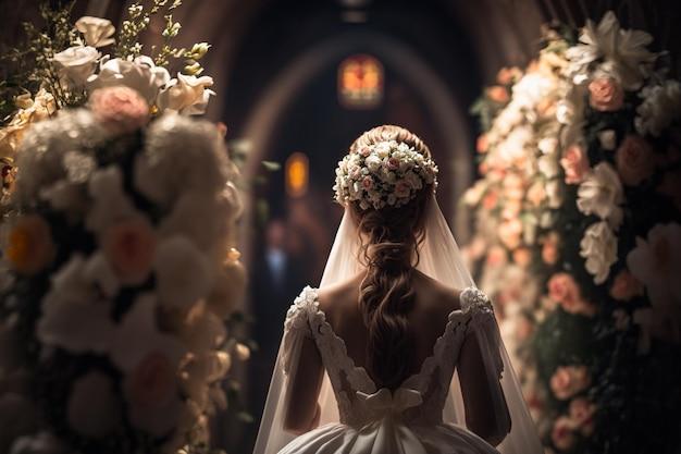 Why do we stand when the bride enters 